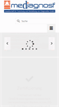 Mobile Screenshot of mediagnost.de